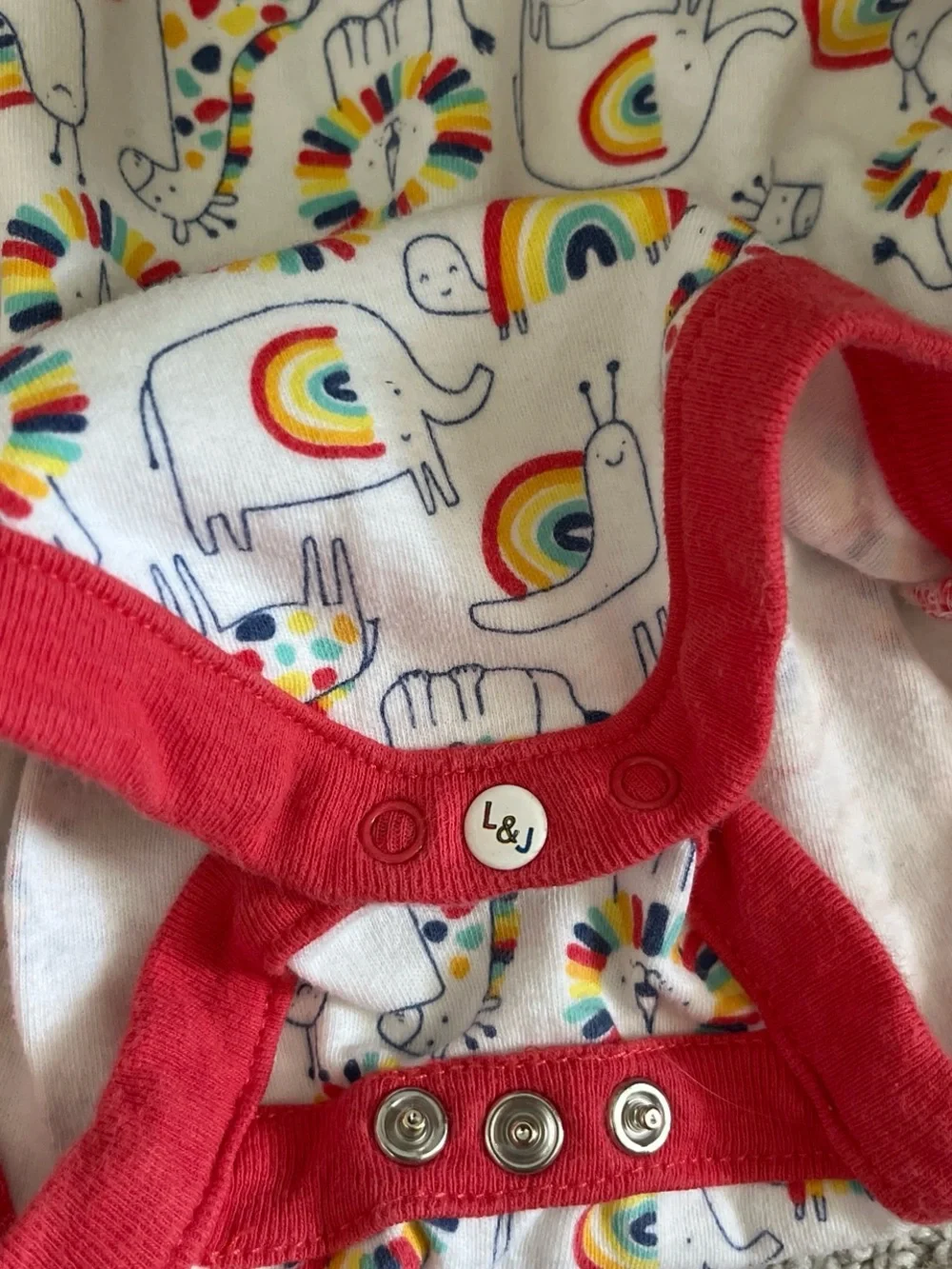 Baby Rainbow onesies